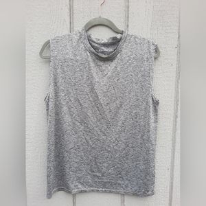 Real Essentials Sleeveless Shirt Size Small Grey